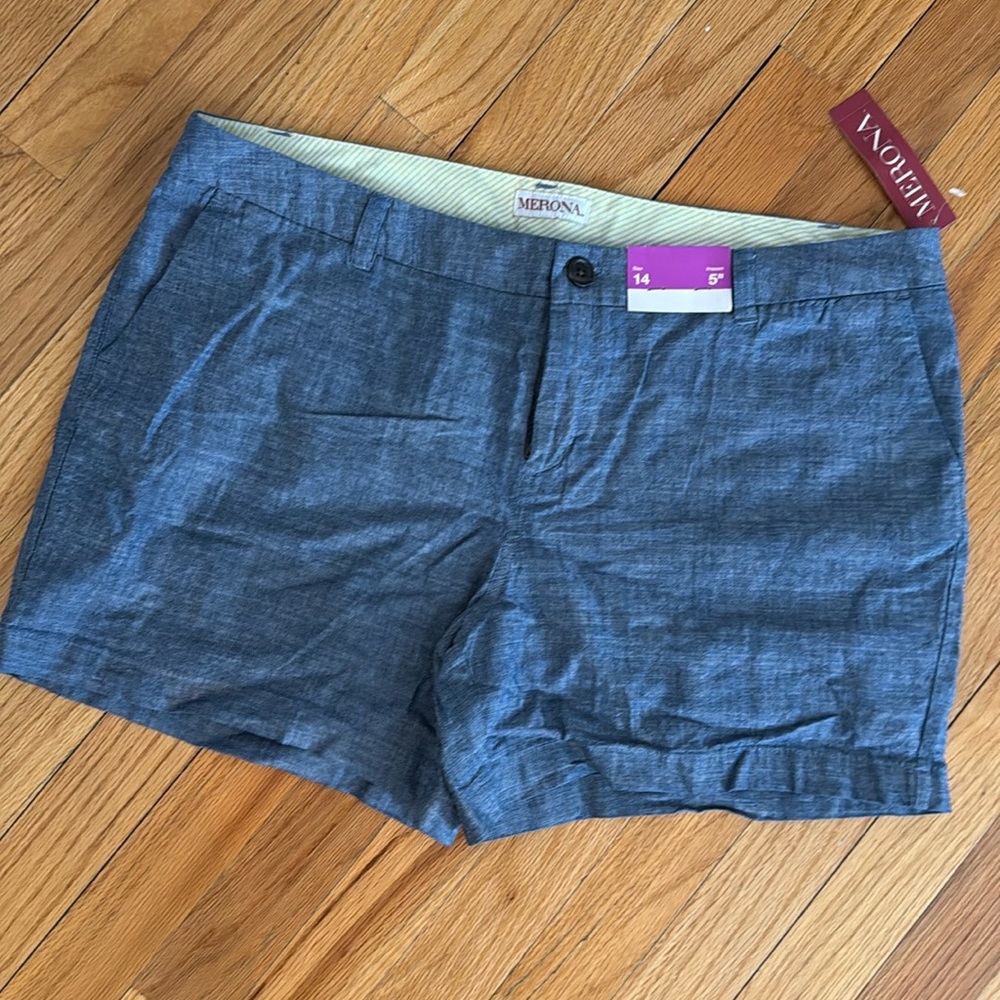 Merona women’s denim shorts 5” inseam